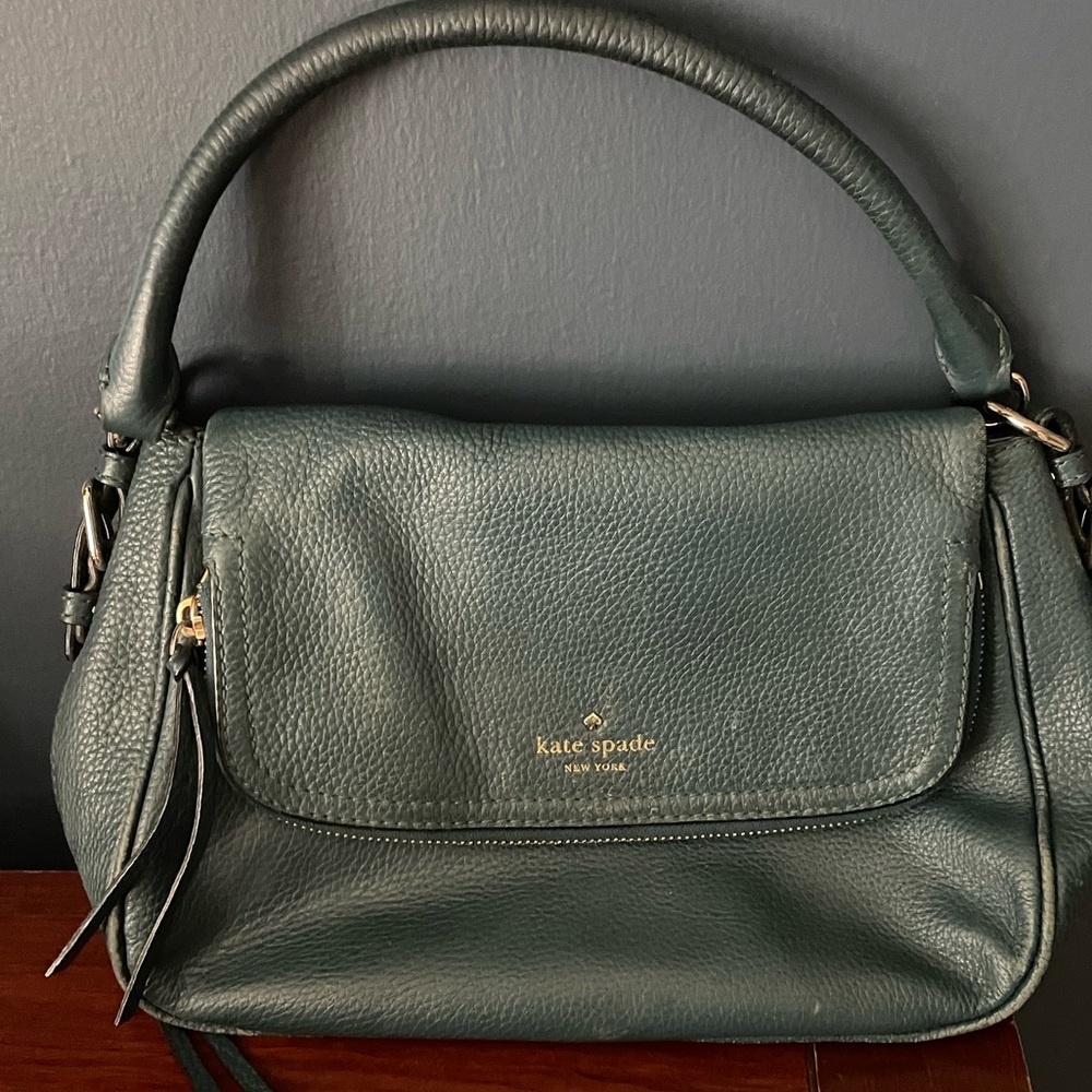 Hunter Green Kate Spade Handbag